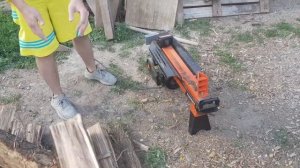 Дровокол PATRIOT CE 5215 #wood splitting machine Колун патриот. Garden tool. Электрический дровокол
