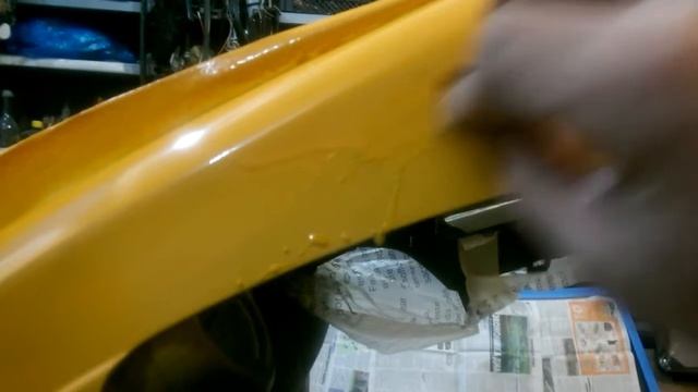 Как можно удалить подтеки краски обычным ластиком и наждачной бумагой! смотреть онлайн