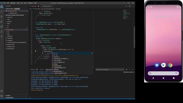 Material Design Icons - Flutter Package смотреть онлайн