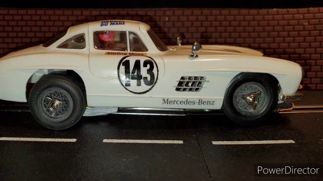 1955 Mercedes Benz 300SL Gullwing On Test Track