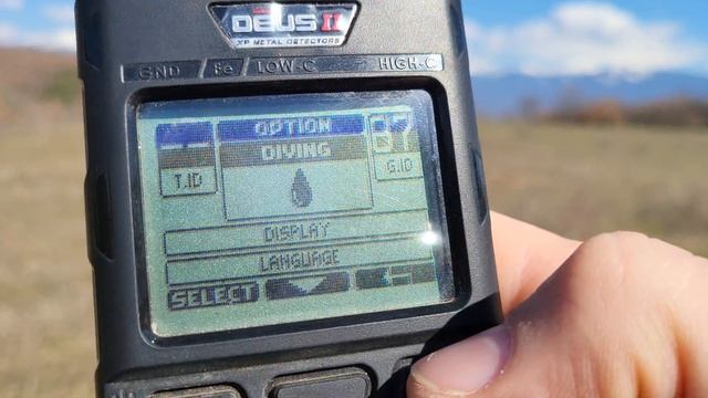 Част 3: Преглед на настройките в менюто и земята на XP Deus II 3/10 смотреть онлайн