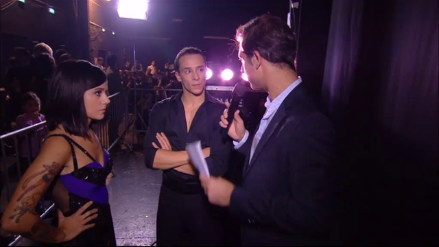 Alizée - Interview After Flamenco Performance On Les Coulisses - Week 6 Of Danse Avec Les Stars
