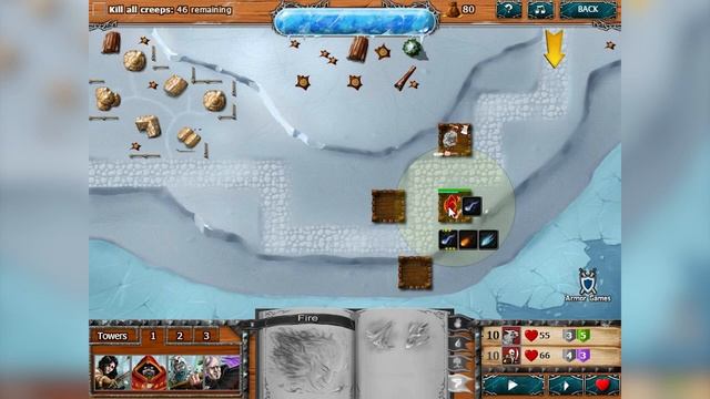 Heroes of Mangara: The Frost Crown с Сибирским Леммингом [бесплатная флешка] смотреть онлайн