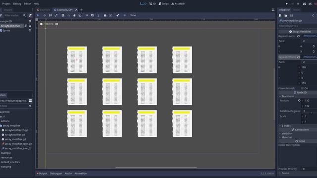 Godot Array Modifier 2D смотреть онлайн
