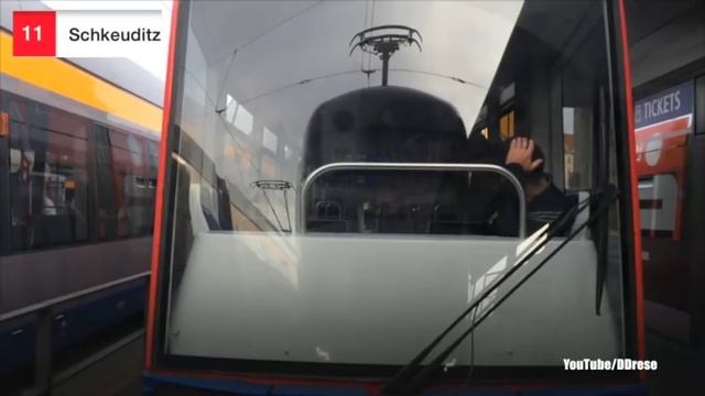 LVB Straßenbahn Leipzig Linie 11 nach Schkeuditz смотреть онлайн