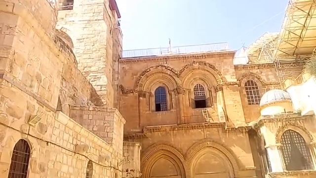 ПАСХА.Чистый четвер 29.04.2021г.,Иерусалим,Храм Гроба Господня. До пандемии перед Пасхой и сегодня. смотреть онлайн