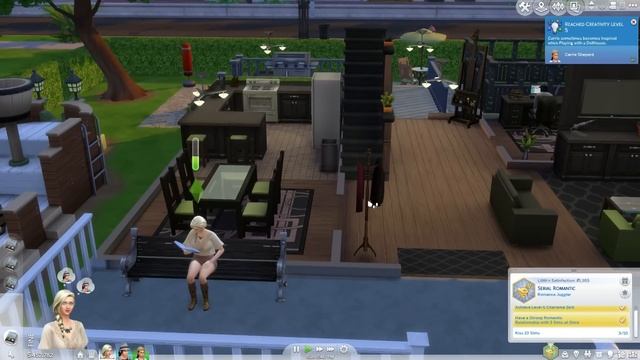 Sims 4: The Black Widow Challenge - 10 - Pixels! смотреть онлайн