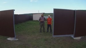 Ворота на даче, готовы!!