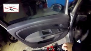Fiat Grande Punto 2005-2018    door panel removal