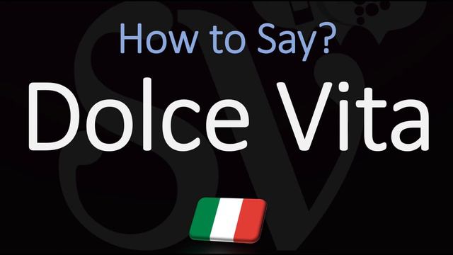 How to Pronounce Dolce Vita? (CORRECTLY) | Italian Pronunciation смотреть онлайн