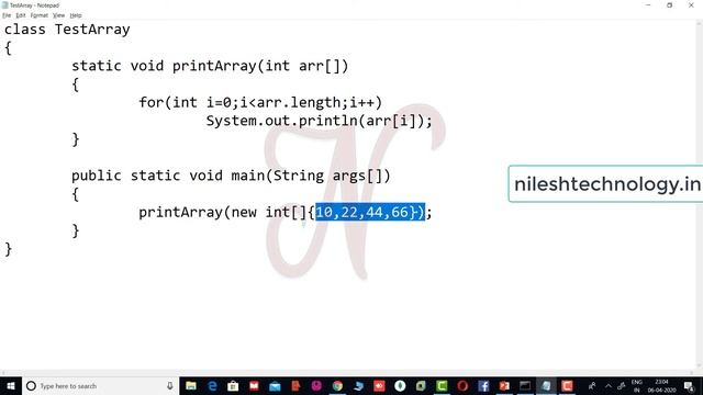 Java Array Tutorial смотреть онлайн