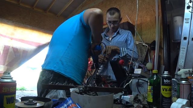 Ищем потерянное золото! Коп на пляже в жару, моим изобретением. Кладоискатель Руся. смотреть онлайн