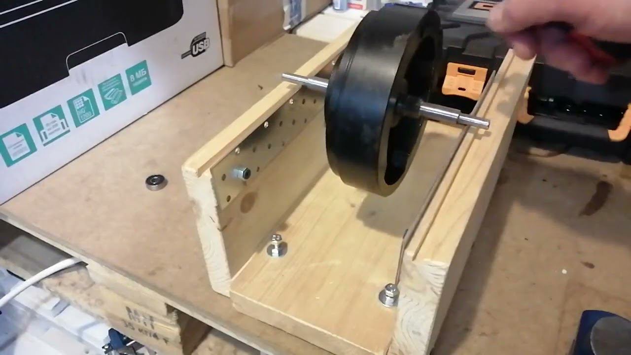 Hangkai F6.5 проверка дисбаланса маховика с магнитами смотреть онлайн