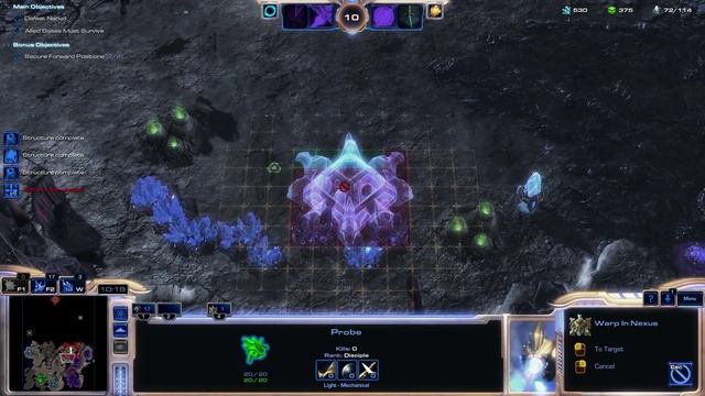 SC2: LotV Epilogue Into the Void Mission 1 Walkthrough - No Commentary смотреть онлайн