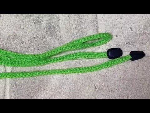 Как связать шнурок крючком смотреть онлайн