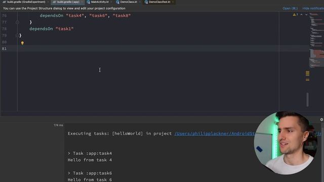 How to Automate Tasks Using Gradle - Android Studio Tutorial смотреть онлайн