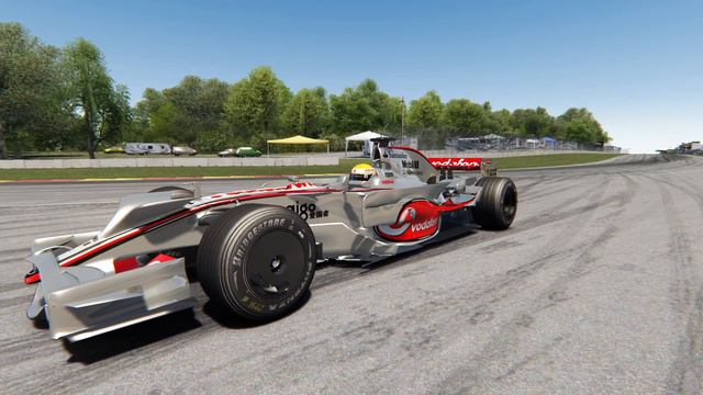 Mclaren MP4 23 at Road America In Assetto Corsa смотреть онлайн