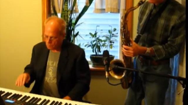 Jazz pianist Chris Martin plays Harlem.Nocturne w John Smarzewski on sax.mpg смотреть онлайн