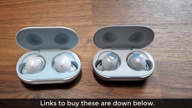 Samsung Galaxy Buds (EarBuds) - NEW Aura Glow Silver Color - Unboxing and Review смотреть онлайн