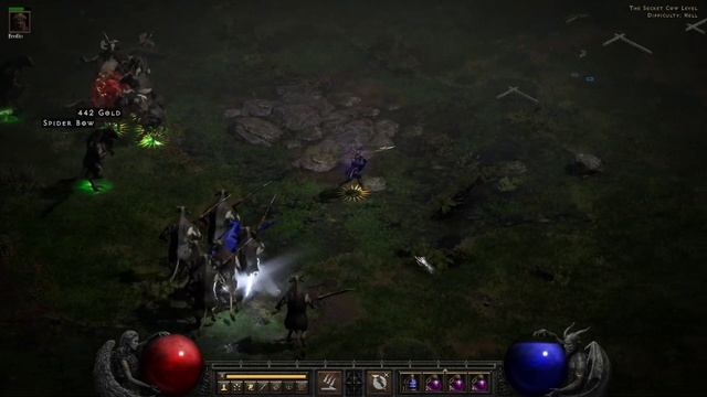 Diablo 2 Resurrected The Secret Cow Level Hell Level 99 Amazon смотреть онлайн