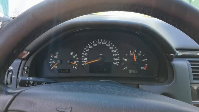 Mercedes W210 ОШИБКА EPC