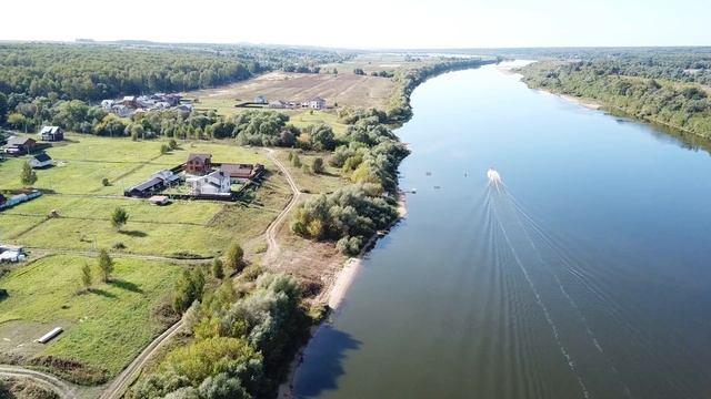 Участки на берегу Оки в КП Дали смотреть онлайн