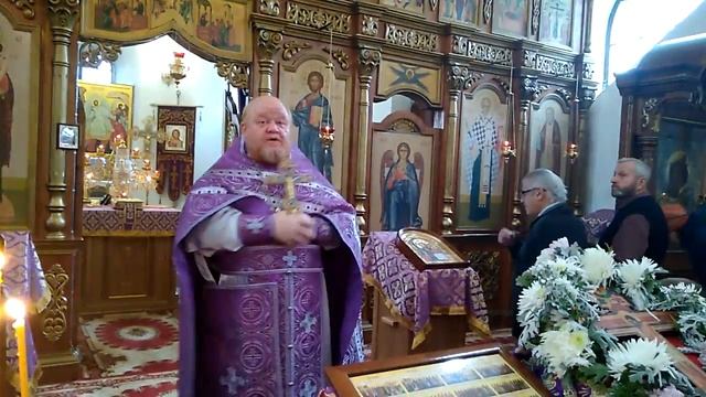 Поздравление протоиерея Ростислава Петрова в день памяти св. мучениц, 30 сентября 2017г смотреть онлайн