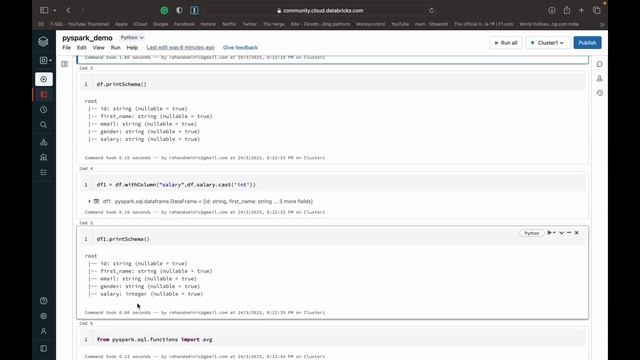 Calculate AVERAGE Of Column | PySpark Aggregate Function | avg() смотреть онлайн