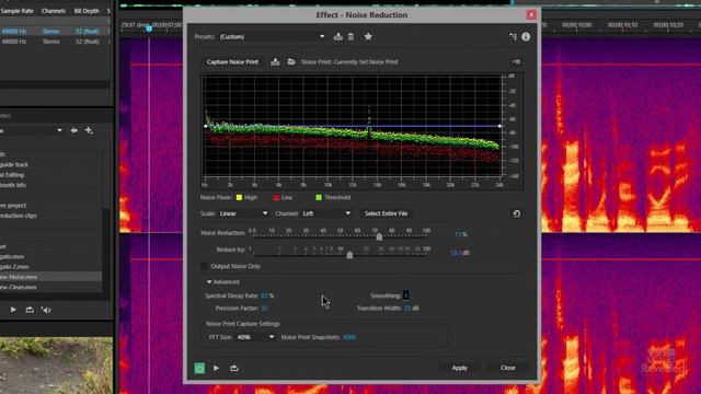 How to remove noise in Adobe Audition смотреть онлайн