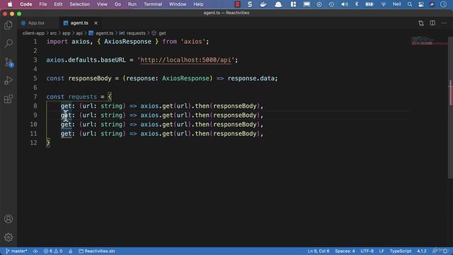 61 - Setting up axios смотреть онлайн