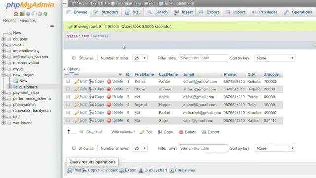 MySQL Queries With PhpMyAdmin Select Data From Table Part 05 смотреть онлайн