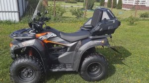 Первые впечатления о квадроцикле Loncin Overlend 200