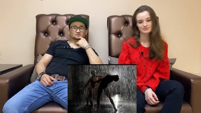 Елена поплыла от романтичной песни танец под дождем)) Замир Мырза смотреть онлайн