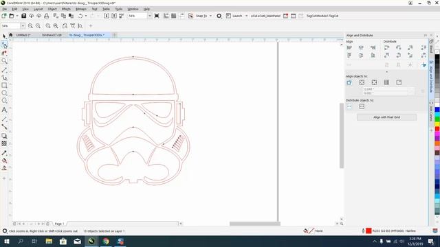 Corel Draw Tips & Tricks Reduce nodes and clean up Part 2 смотреть онлайн
