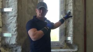 2 4 1 Монтаж пластиковых окон в проём из пеноблоков