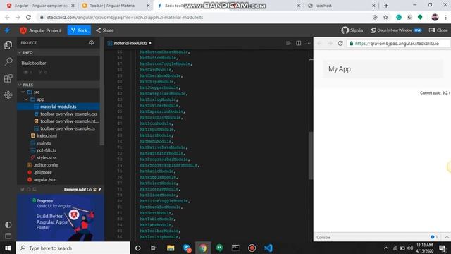 Learn Angular Material how to install with Angular 8 смотреть онлайн