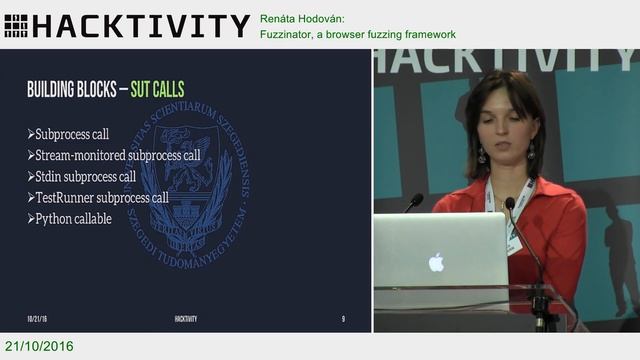 Renáta Hodován – Fuzzinator, a browser fuzzing framework смотреть онлайн