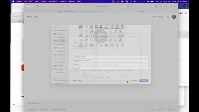 How to save anything as a PDF (Via print menu) MacOS 12 (2022) смотреть онлайн
