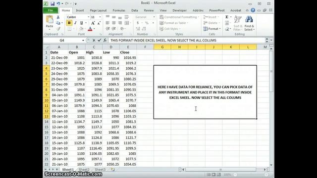 How to create Stock chart in Excel 2010 смотреть онлайн