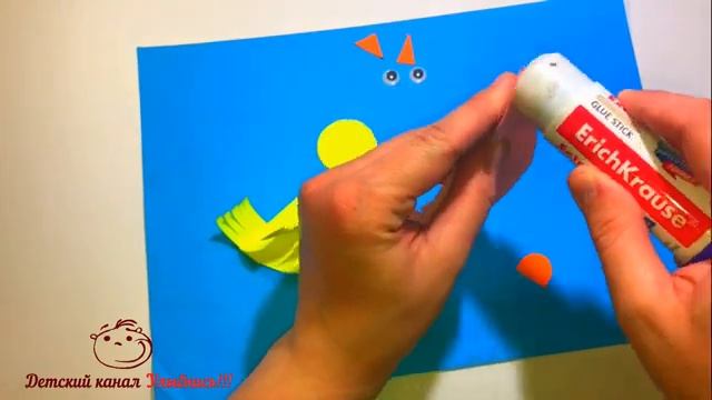 Птички | Объемная аппликация | Поделки с детьми смотреть онлайн