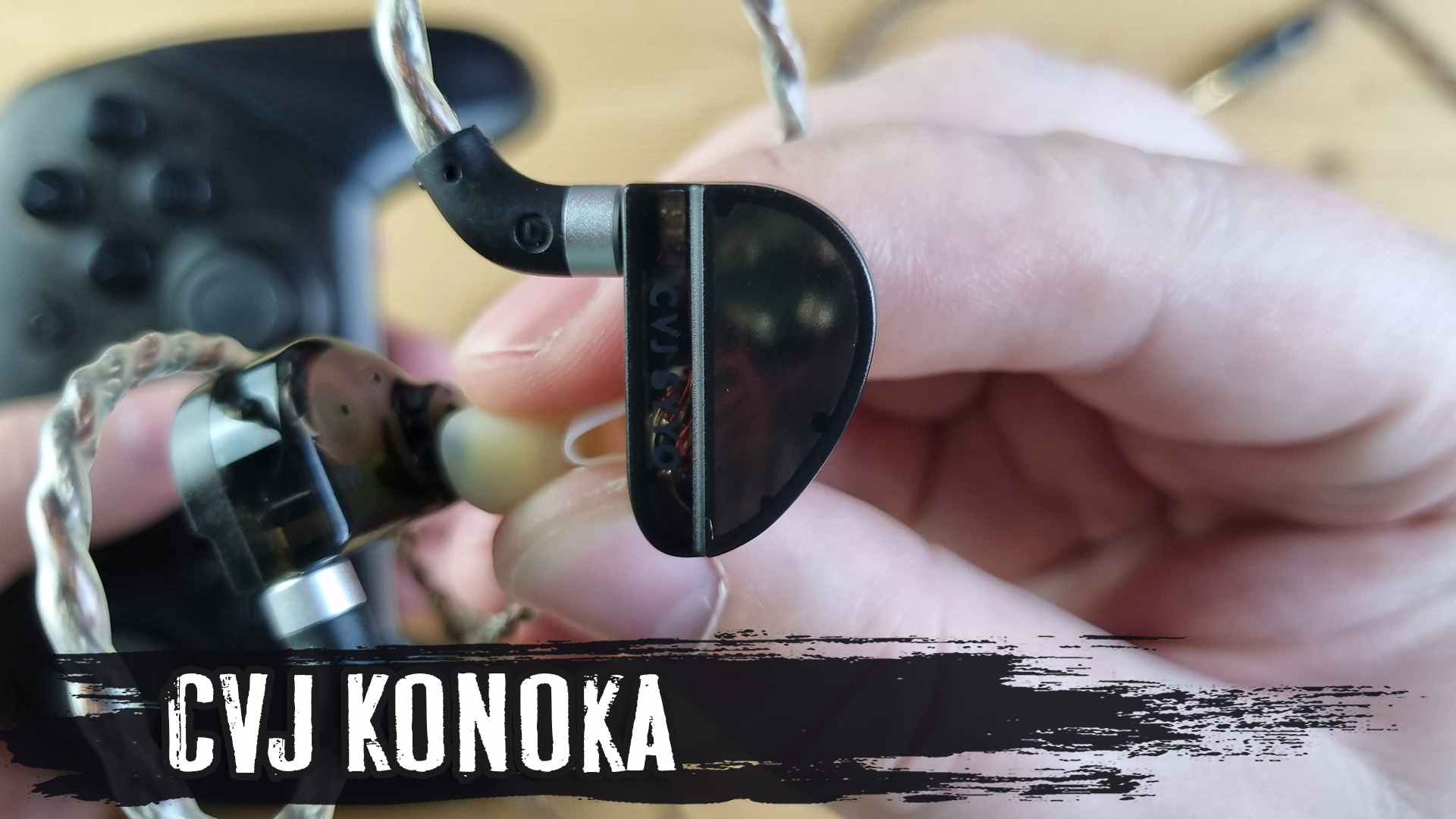 Обзор CVJ Konoka: гибридные игровые наушники с виброблоком смотреть онлайн