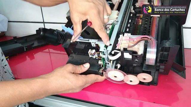 EPSON L3150 como desmontar (como abrir a impressora) смотреть онлайн