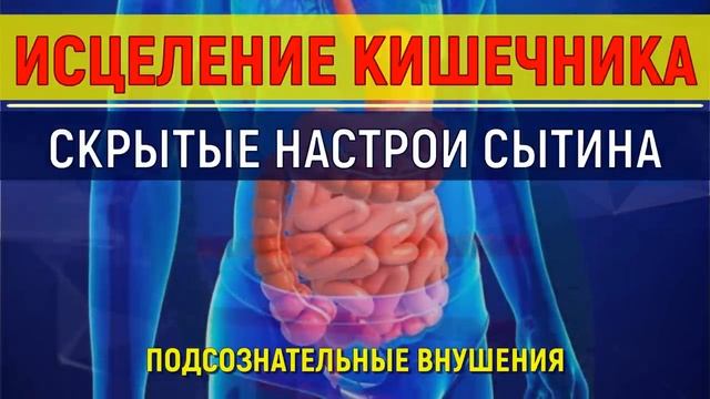 ИСЦЕЛЕНИЕ КИШЕЧНИКА?ПОДСОЗНАТЕЛЬНЫЕ ВНУШЕНИЯ (СЛОВА ПАРОЛИ ДЛЯ ЖКТ) САБЛИМИНАЛ смотреть онлайн
