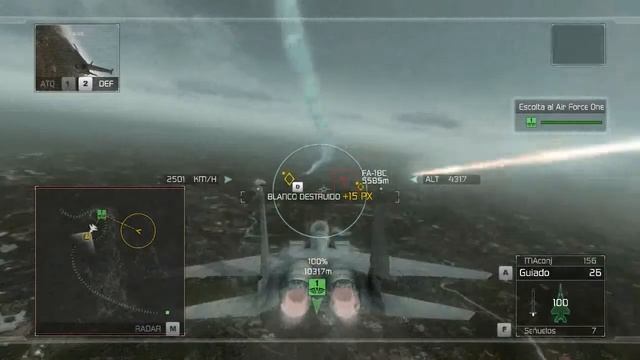 HAWX Primera Parte(1-2) 9600GT Phenom x3 DX10 HD смотреть онлайн