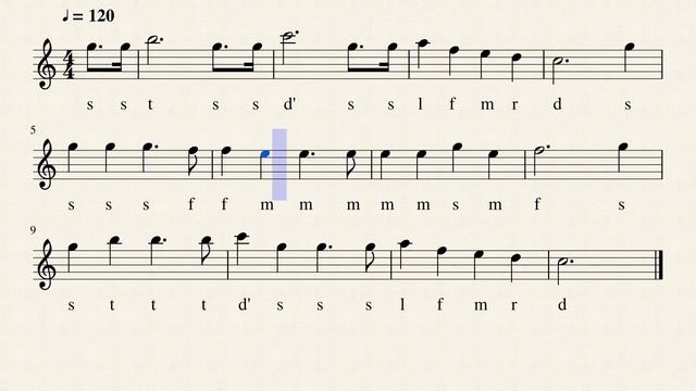 The Happy Wanderer | Solfege | Learn Harmonica | Video Score | Tutorial | Solfeggio | Co-op Music смотреть онлайн