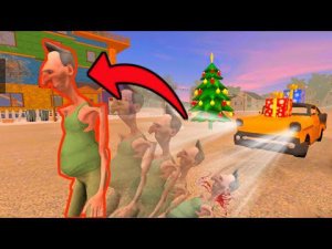 СОСЕДА СБИЛА НОВАЯ МАШИНА! ОБНОВЛЕНИЯ ЗИМА - Angry Neighbor Gameplay