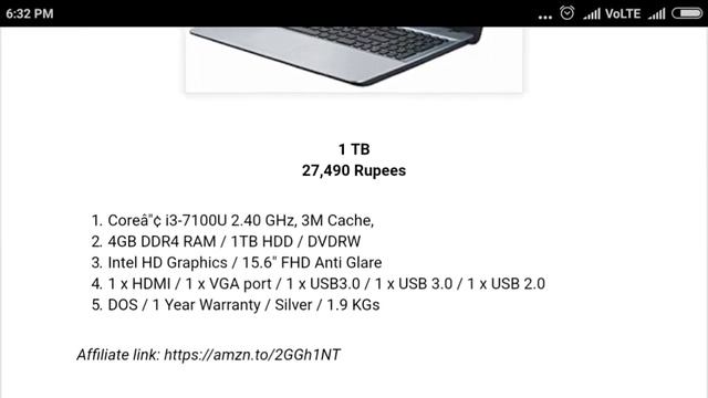 Top 5 Laptop's Under 30000, Laptop's For Gaming and Work смотреть онлайн