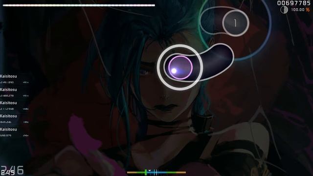 Imagine Dragons x JID Enemy (osu!) Perfect SS (normal) смотреть онлайн