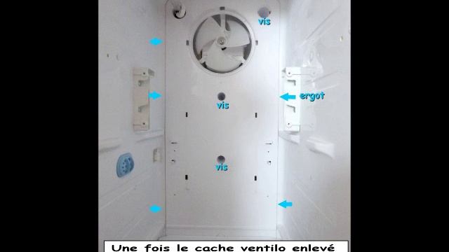 Remplacement ventilateur congélateur Frigo Américain Daewoo FRNU 21 FAI смотреть онлайн
