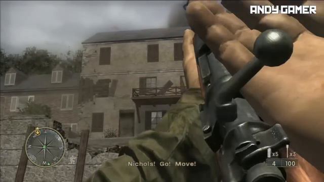 Call of Duty 3 : Detonado (Walkthrough) Missão # 4 " O Salvador de Mayenne " смотреть онлайн